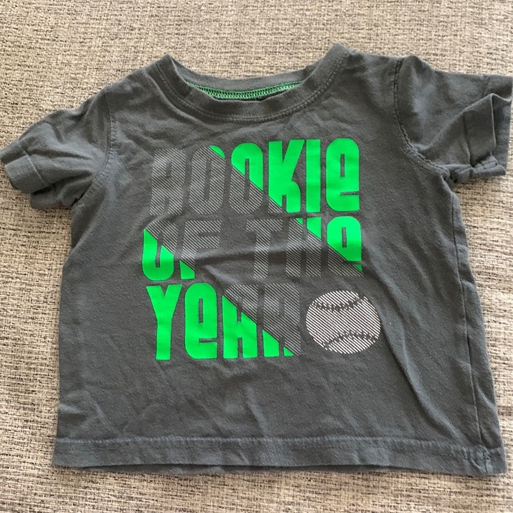 Gray toddler tee